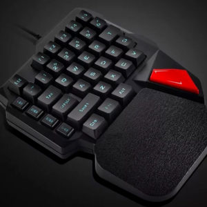 Gaming Keyboard Single Hand wired USB gamer